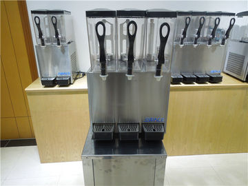 Tủ lạnh tự động Juice Dispenser Máy Triple Tanks cho Cafeterias